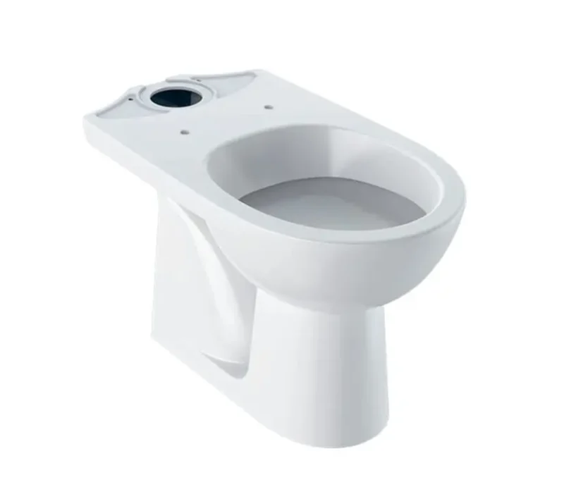 Geberit Selnova - stāvošs WC komplekts, vertikāls izvads, 67x36 cm, bez skalošanas malas, balts 500.281.01.7