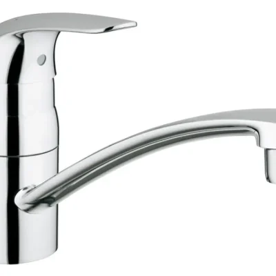 Grohe Euroeco - virtuves izlietnes vienas sviras maisītājs, hromēts 32750000