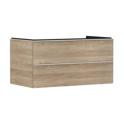 Hansgrohe Xelu Q - izlietnes skapītis, 50x98x55 cm, 2 atvilktnes, dabīgs ozols/matēti balts 54080700