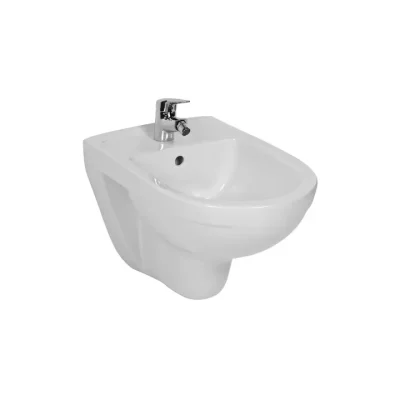 Jika Lyra plus - sienas bidē, caurums maisītājam, ar sānu caurumiem, balts H8303810003041