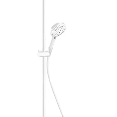 Hansgrohe Croma Select S - dušas kolonna Showerpipe 280 ar termostata maisītāju, EcoSmart, balti matēta 26891700