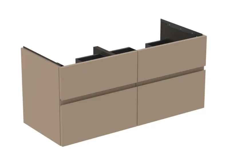 Ideal Standard Finesse - izlietnes skapītis, 120x51x55 cm, 4 atvilktnes, matēti greige E3399UP