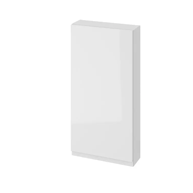 Cersanit Moduo - skapis 80x40x14 cm, 1 durvis, eņģes pa kreisi/labi, balts K116-018