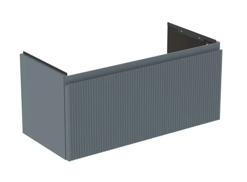 Ideal Standard Finesse - izlietnes skapītis, 80x38x37 cm, 1 atvilktne, Rievots matēts Ashblue E3377UQ