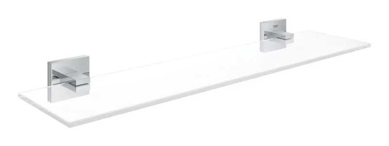 Grohe QuickFix Start Cube - plaukts, garums 53 cm, stikls/hromēts 41109000