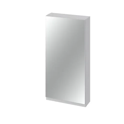 Cersanit Moduo - spoguļskapis, 80x40x14 cm, 1 durvis, eņģes pa kreisi/pa labi, pelēks S590-033-DSM