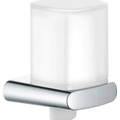Keuco Elegance - ziepju dozators ar turētāju 180 ml, matēts stikls/hroms 11652019000