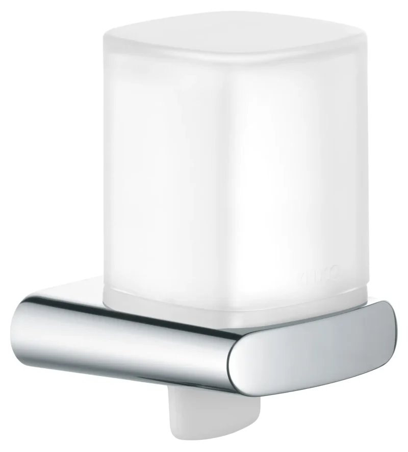 Keuco Elegance - ziepju dozators ar turētāju 180 ml, matēts stikls/hroms 11652019000