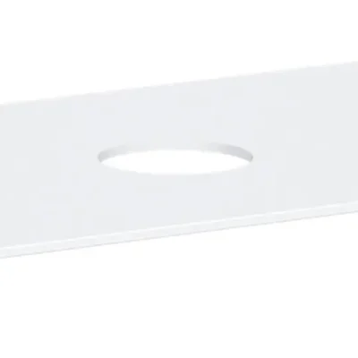 Hansgrohe Xevolos E - izlietnes plātne, 98x55 cm, izgriezums vidū, balta matēta 54329700