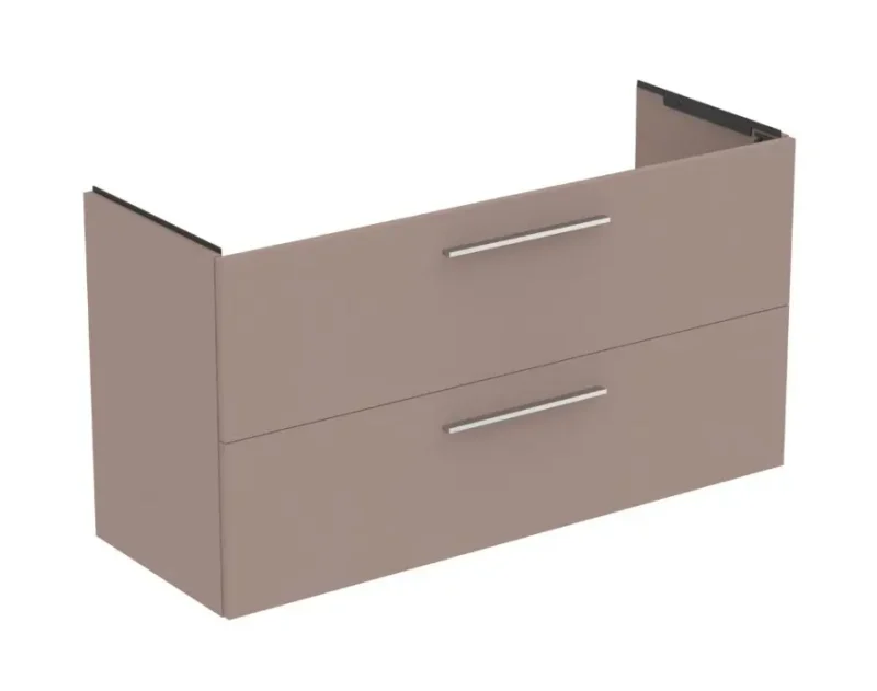 Ideal Standard i.Life A - izlietnes skapītis, 120x44x63 cm, 2 atvilktnes, matēti bēšs T5258NH