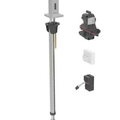 Geberit Brenta - Elektroniska izlietnes maisītājs, tīkla barošana, easy to clean, matēts nerūsējošais tērauds 116.192.SN.1