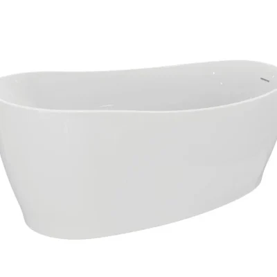 Ideal Standard Around - asimetriska brīvi stāvoša vanna 180x85 cm, balta spīdīga K871501