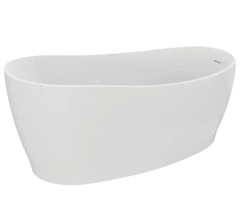 Ideal Standard Around - asimetriska brīvi stāvoša vanna 180x85 cm, balta spīdīga K871501