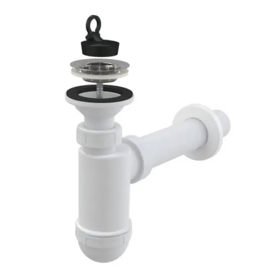 Alcadrain Siphons - izlietnes sifons, diametrs 40 mm, nerūsējošā tērauda režģis DN63 A41