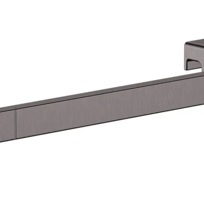 Hansgrohe AddStoris - dušas durvju rokturis, garums: 400 mm, hroms melns birstēts 41759340