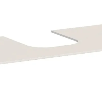 Hansgrohe Xevolos E - izlietnes virsma, 118x55 cm, izgriezums vidū, bēša matēta 54210780