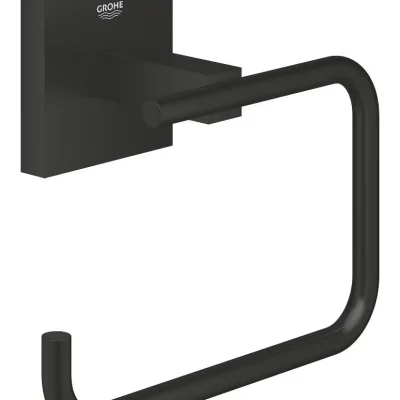 Grohe Start Cube - tualetes papīra turētājs, melns matēts 409782430