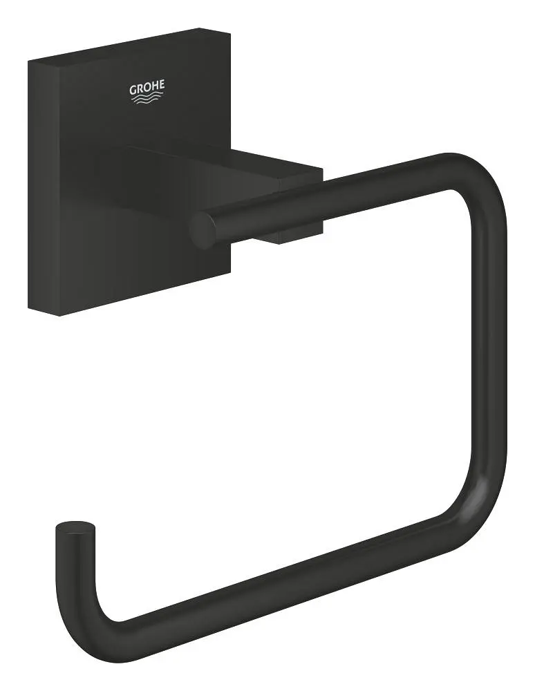 Grohe Start Cube - tualetes papīra turētājs, melns matēts 409782430