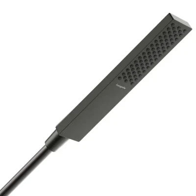 Hansgrohe Pulsify E - rokas duša, EcoSmart, hroms melns birstēts 24320340
