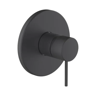 Laufen Twinplus Slim - dušas maisītājs - zemapmetuma, matēti melns HF505478428000
