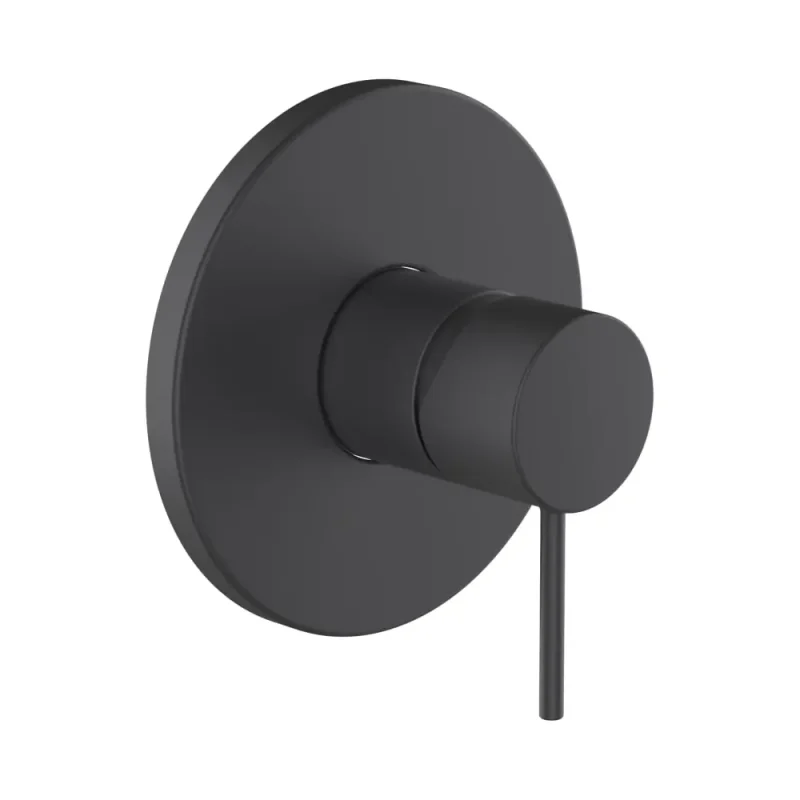 Laufen Twinplus Slim - dušas maisītājs - zemapmetuma, matēti melns HF505478428000
