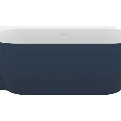 Ravak Freedom Corner II Tec - vanna 175x86 cm, kreisā, Deepsea Blue/balta CC91400000