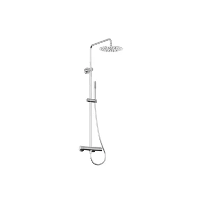 Ravak - dušas komplekts ar termostatu, diametrs 25 cm, hroms X070539