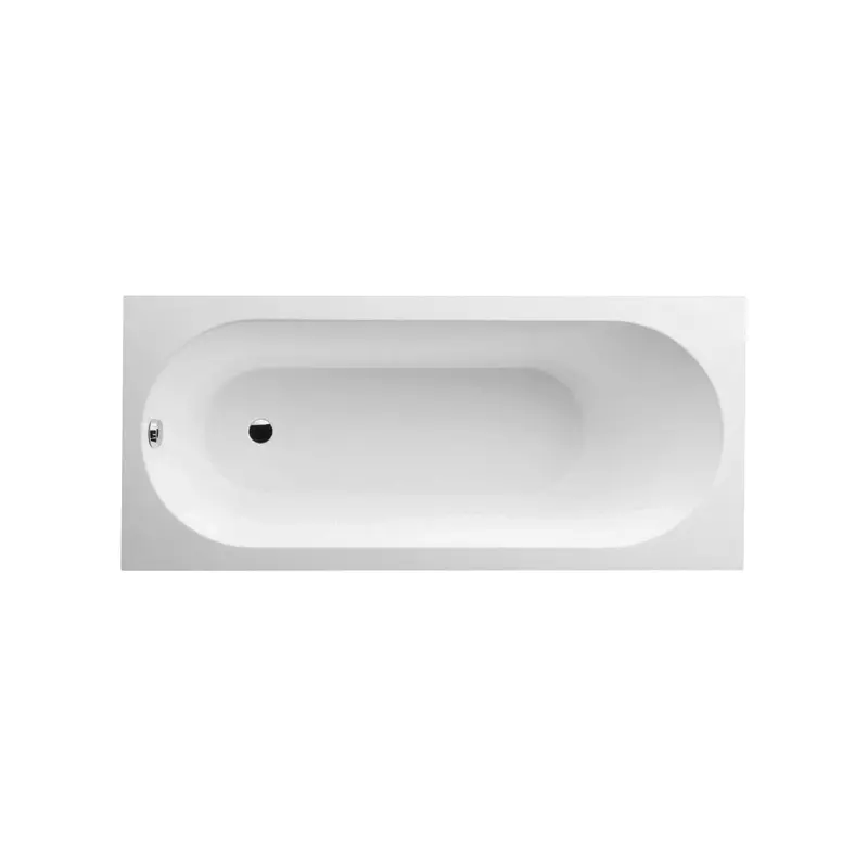 Villeroy & Boch Oberon - vanna Solo 170x75x47 cm, Quaryl, balta UBQ170OBE2V-01
