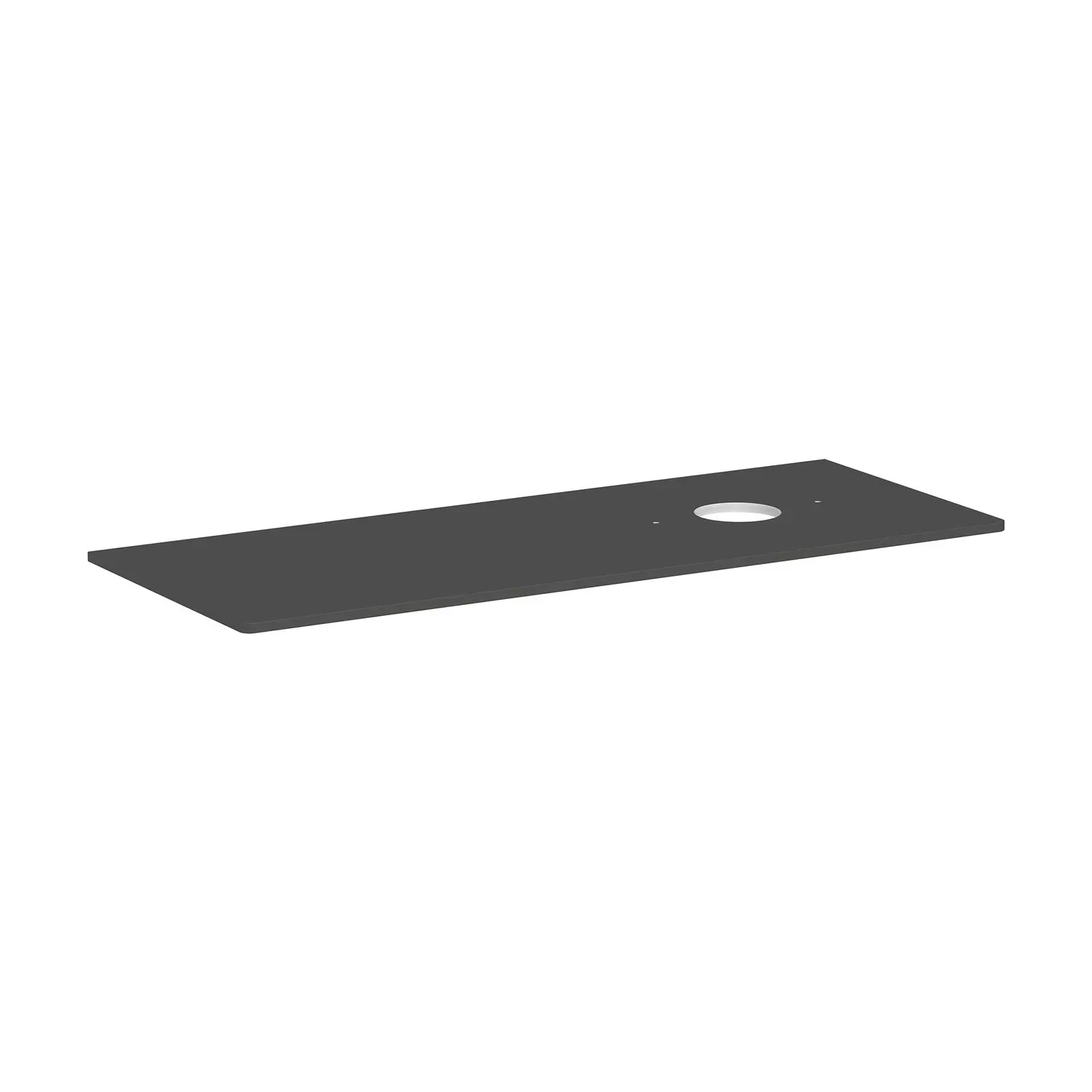 Hansgrohe Xelu Q - izlietnes virsma 136x55 cm, izgriezums labajā pusē, matēti pelēks 54117910