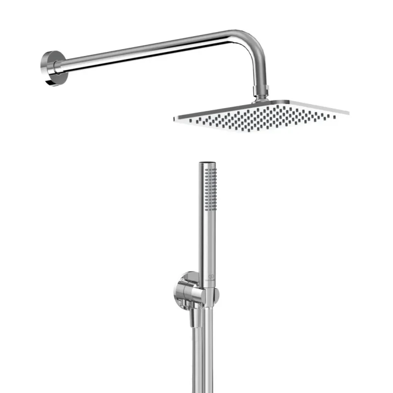 Ideal Standard Idealrain - dušas komplekts bez maisītāja, 20x20 cm, hroms BD390AA