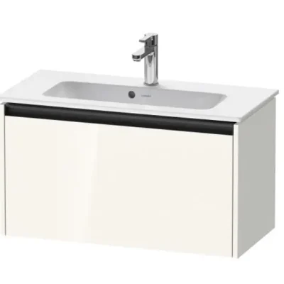 Duravit Ketho.2 - izlietnes skapītis, 44x81x39 cm, 1 atvilktne, balts spīdīgs K25056022220000