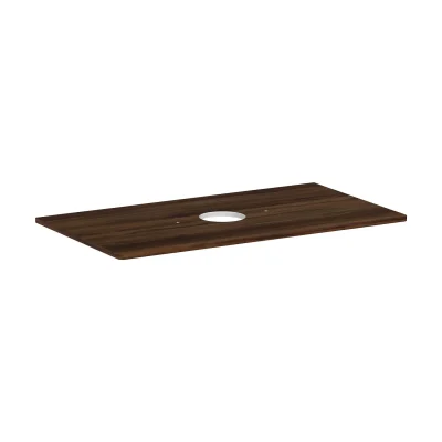 Hansgrohe Xelu Q - izlietnes virsma 98x55 cm, izgriezums vidū, tumšs valrieksts 54114630