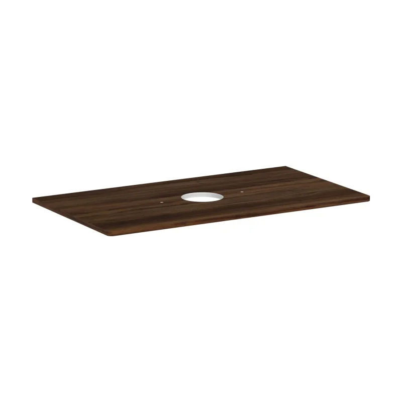 Hansgrohe Xelu Q - izlietnes virsma 98x55 cm, izgriezums vidū, tumšs valrieksts 54114630