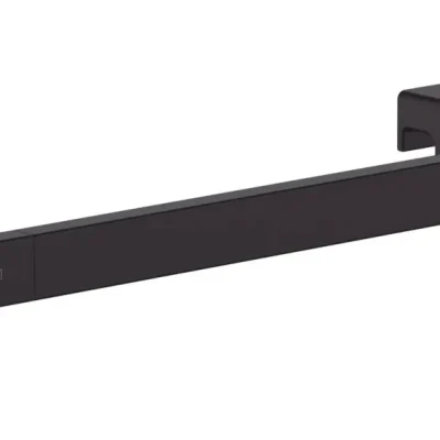 Hansgrohe AddStoris - dušas durvju rokturis, garums: 400 mm, matēti melns 41759670