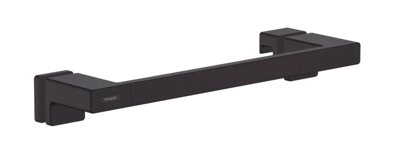 Hansgrohe AddStoris - dušas durvju rokturis, garums: 400 mm, matēti melns 41759670