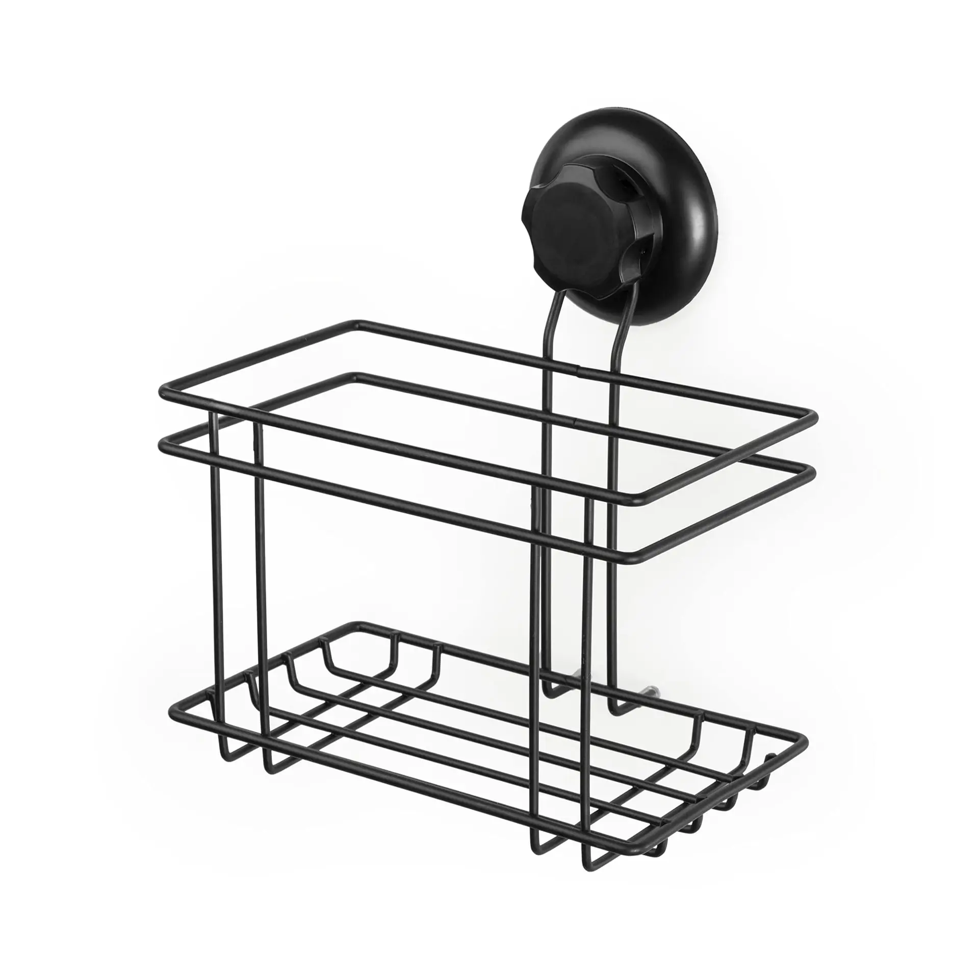 Compactor Bestlock - stiepļu plaukts 18x13x20 cm, melns RAN9776