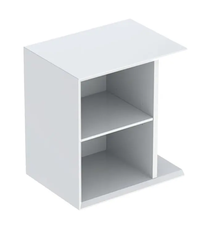 Geberit iCon - sānu skapis, 37x40x27 cm, atvērts, balts spīdīgs 502.325.01.1