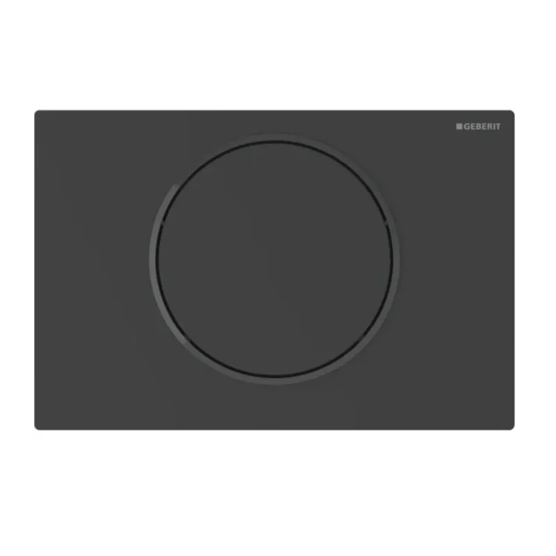 Geberit Sigma10 - elektroniska vadības plate, tīkla barošana, easy to clean, melns matēts 115.867.16.6