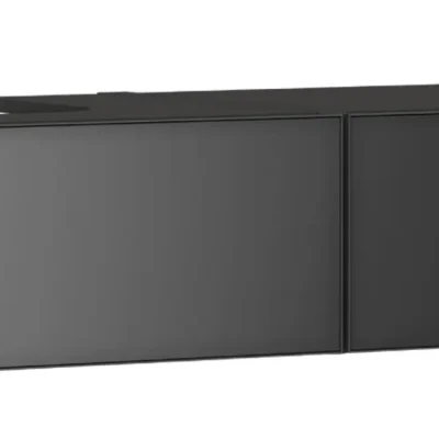 Hansgrohe Xevolos E - izlietnes skapītis, 28x137x55 cm, 2 atvilktnes, matēti pelēks/metāliskais pelēks 54321770