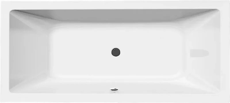 Aqualine vannas - vanna NISA, 180x80x42 cm, balta A1880