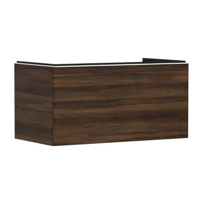 Hansgrohe Xelu Q - izlietnes skapītis, 50x98x55 cm, 1 atvilktne, tumšs riekstkoks/matēti balts 54061700