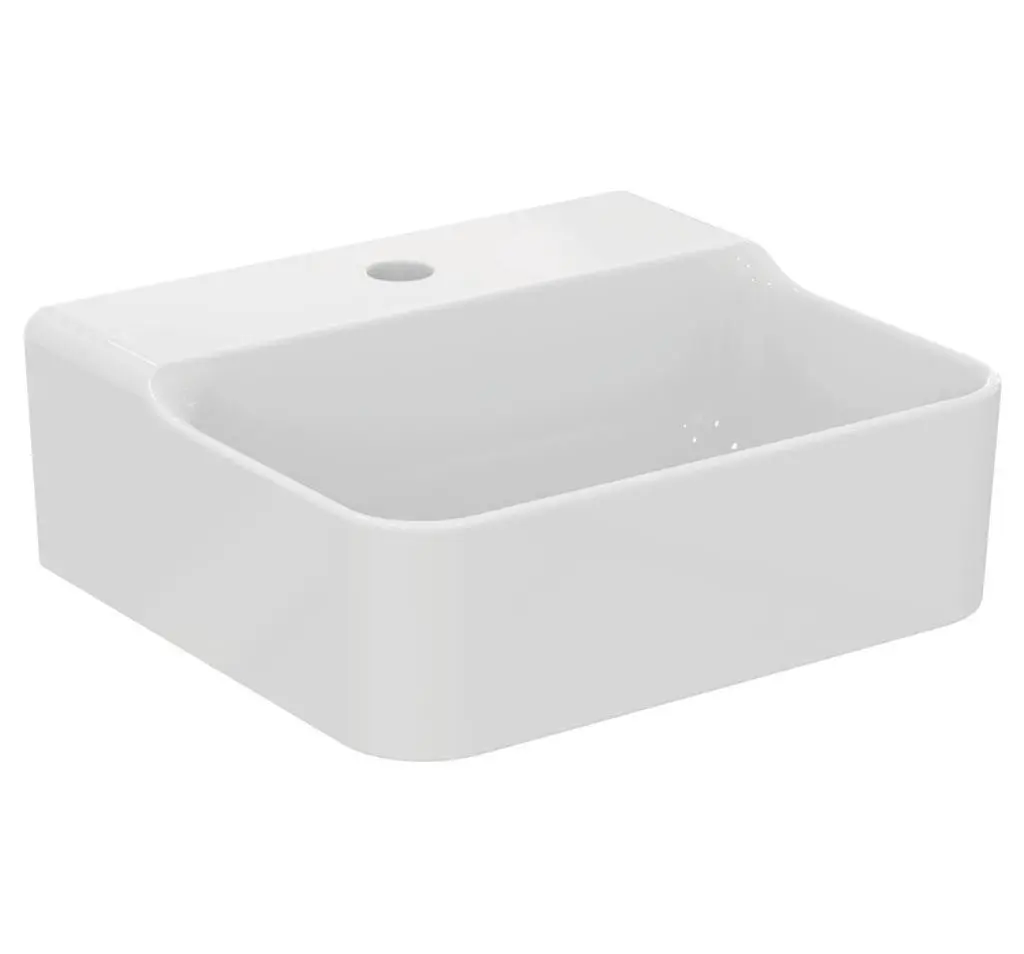 Ideal Standard Conca Ceram - roku mazgājamā izlietne 40x35 cm, bez pārplūdes, ar krāna caurumu, balta T387401