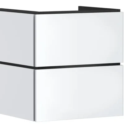 Hansgrohe Xilesa E - izlietnes apakškabinets, 62x58x47 cm, 2 atvilktnes, matēti balts 54254700