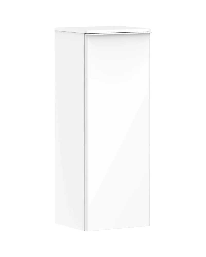 Hansgrohe Xelu Q - sānu skapis 40x107x35 cm, 1 durvis, eņģes pa kreisi, balts spīdīgs/matēti balts 54127700