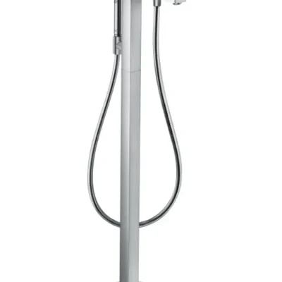 Axor Citterio - Grīdas vannas maisītājs, 2 strūklas, hroms 39440000