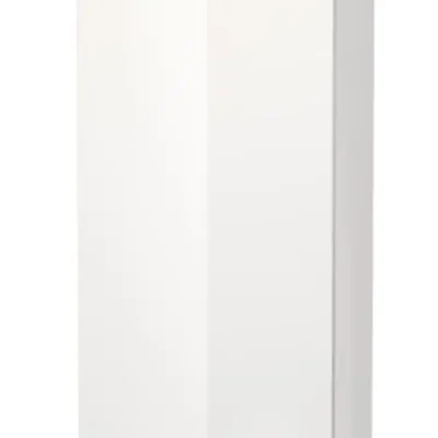 Duravit L-Cube - augstais skapis 132x50x24 cm, labais, balts spīdīgs LC1169R2222