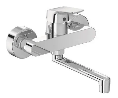 Ideal Standard CeraFlex - virtuves izlietnes maisītājs ar grozāmu izteku 200 mm, hroms B1730AA