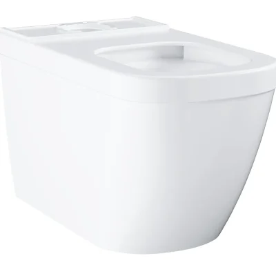 Grohe Euro Ceramic - grīdas WC komplekts, Rimless, Triple Vortex, alpu balts 39338000