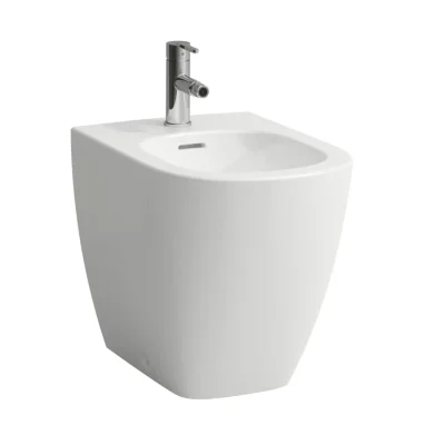 Laufen Lua - stāvbide, 1 jaucējkrāna atvere, LCC, balta H8320814003021