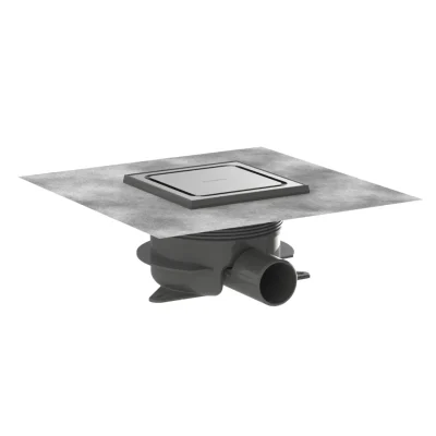 Hansgrohe RainDrain Spot Plus - punktveida noteka, 15x15 cm, matēts nerūsējošais tērauds 56225800